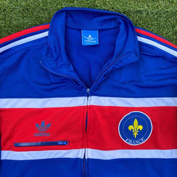 Adidas 2011 France World Cup Soccer Track Jacket - Picture 2 of 4